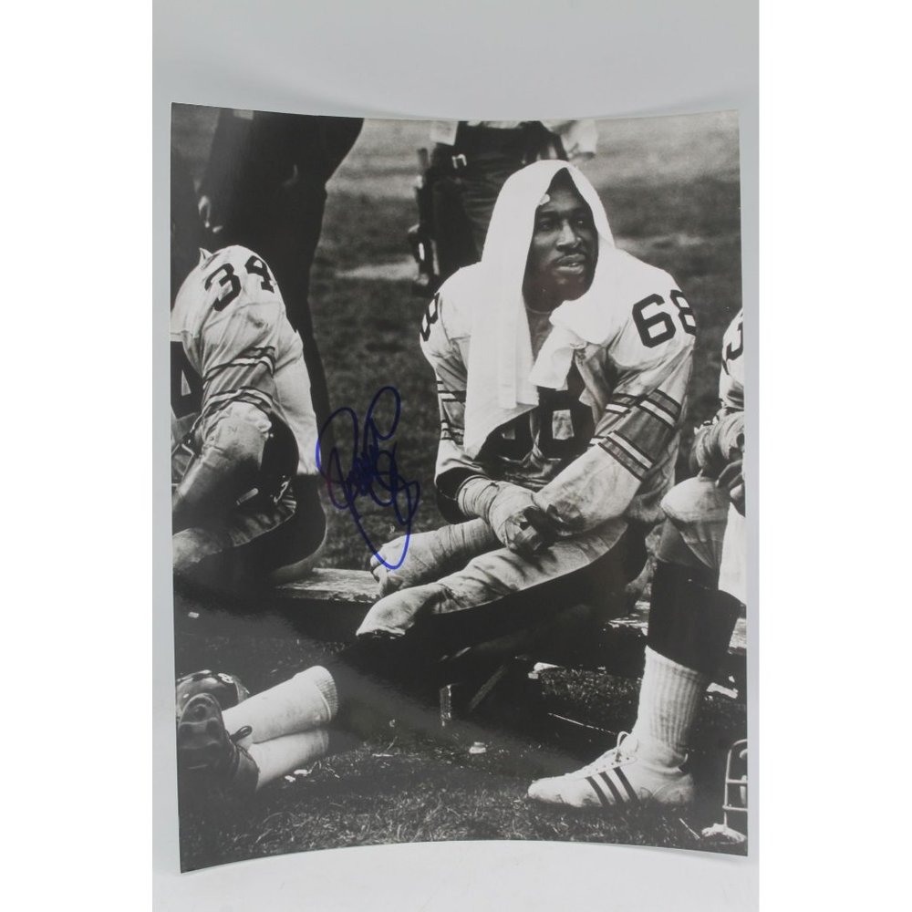 LC Greenwood Autographed Pittsburgh Steelers 8x10 Photo
